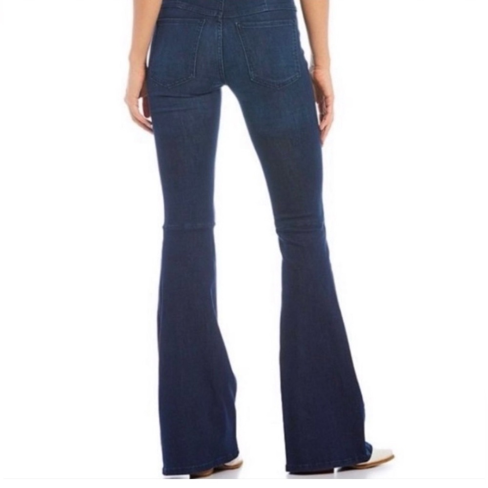We The Free/Free People Penny Pull On Flair Jeans size 30 Boho Coastal Cowgirl - Picture 7 of 16